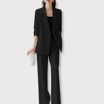 Emilia – Elegante Blazer en Pantalon voor Dames