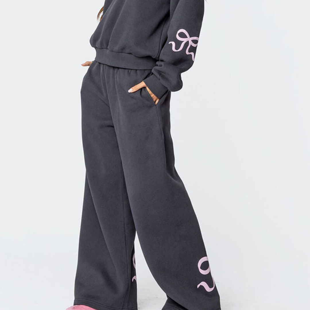 Amelia™ - Cozy Bow Tracksuit