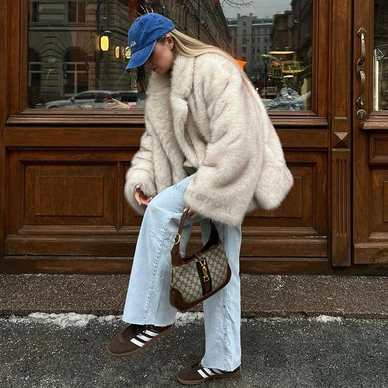 Macy - Giacca in Faux Fur 