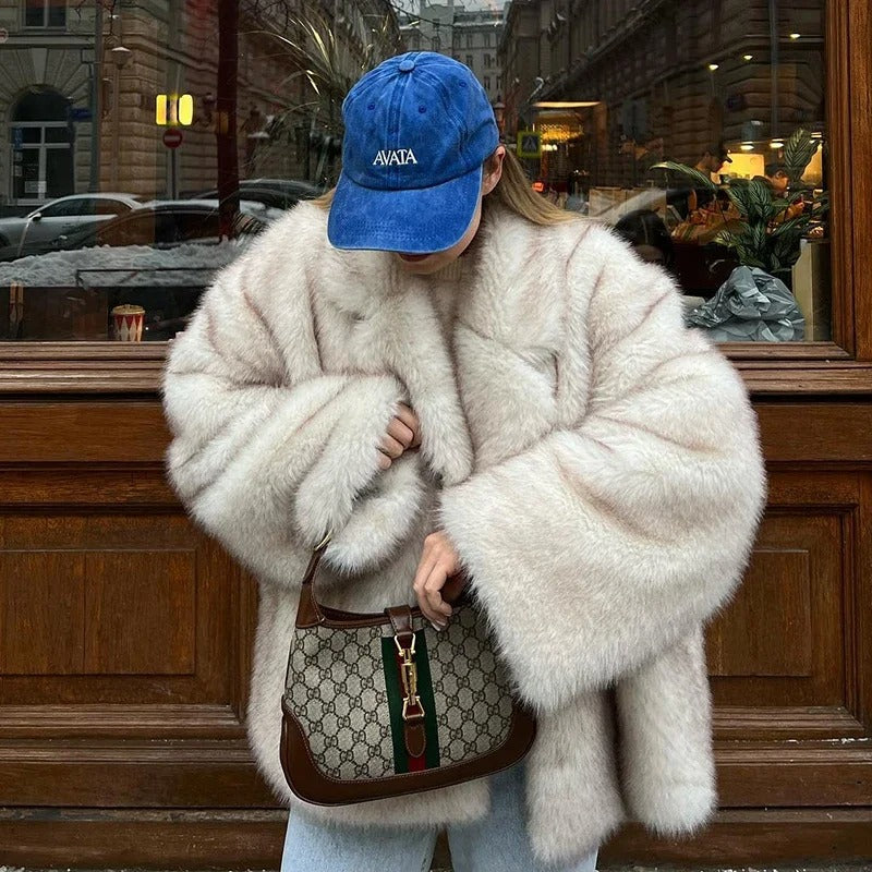 Macy - Giacca in Faux Fur 